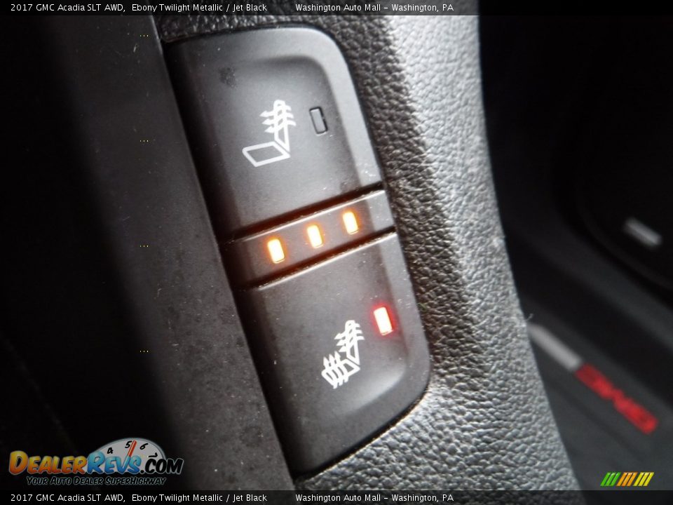 2017 GMC Acadia SLT AWD Ebony Twilight Metallic / Jet Black Photo #16