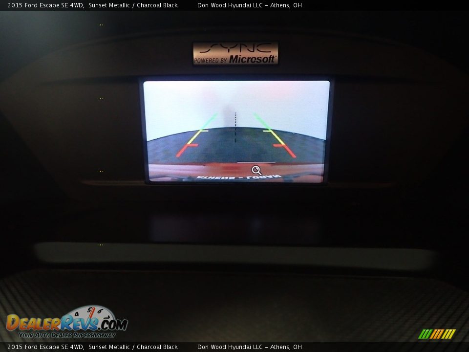 2015 Ford Escape SE 4WD Sunset Metallic / Charcoal Black Photo #2