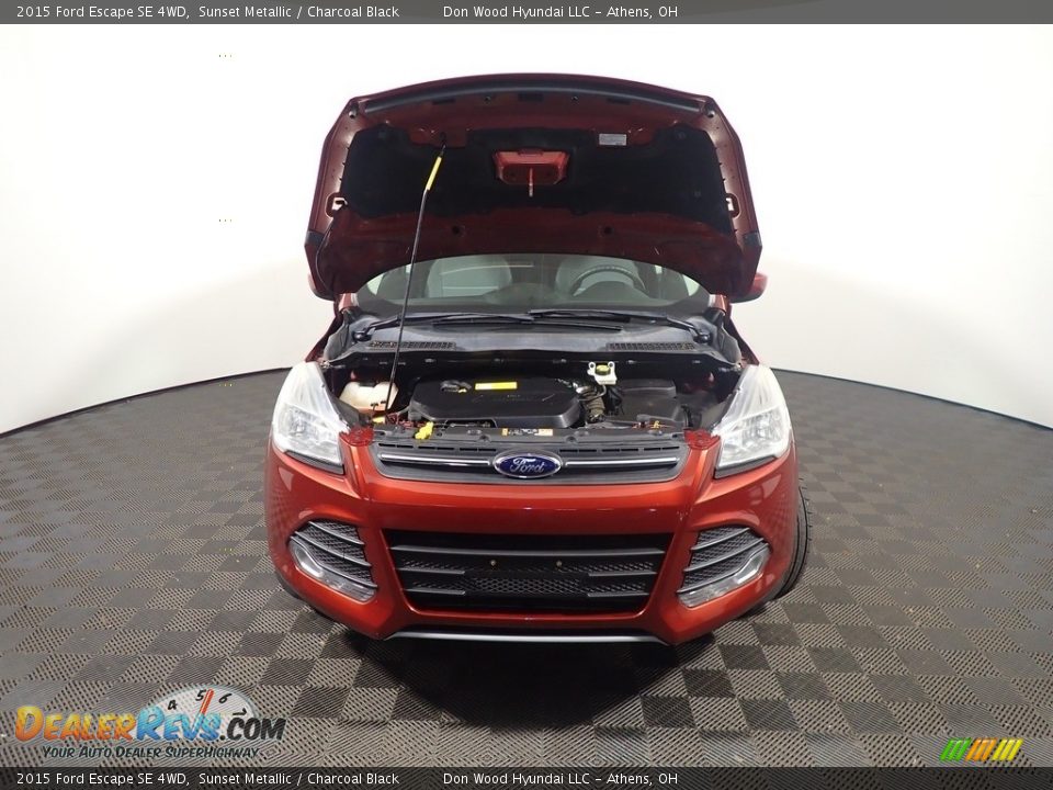 2015 Ford Escape SE 4WD Sunset Metallic / Charcoal Black Photo #6