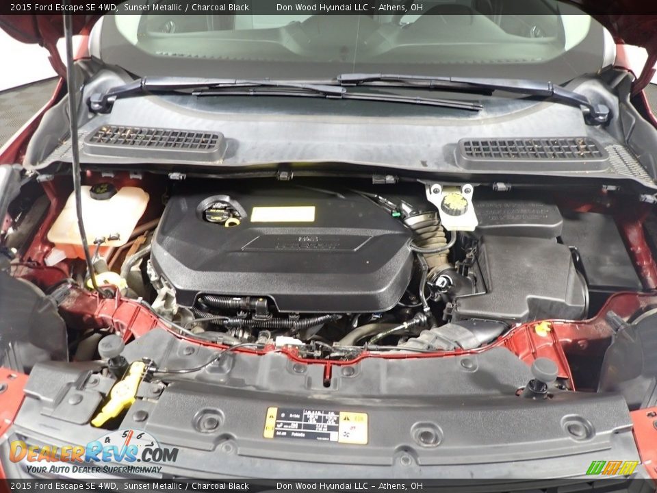 2015 Ford Escape SE 4WD Sunset Metallic / Charcoal Black Photo #7