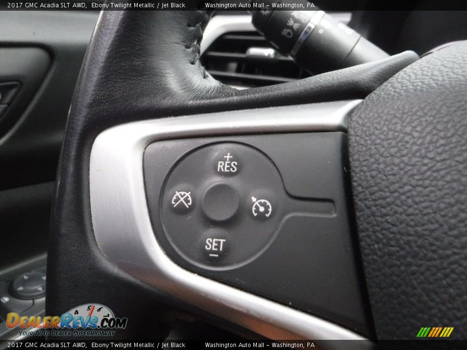2017 GMC Acadia SLT AWD Ebony Twilight Metallic / Jet Black Photo #23