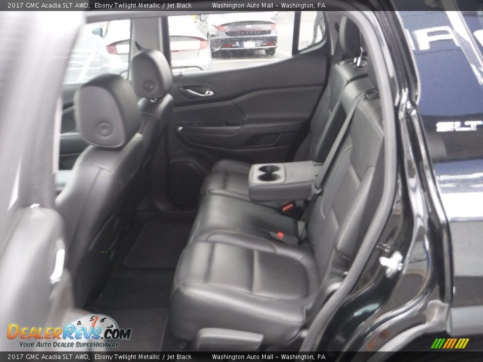 2017 GMC Acadia SLT AWD Ebony Twilight Metallic / Jet Black Photo #24