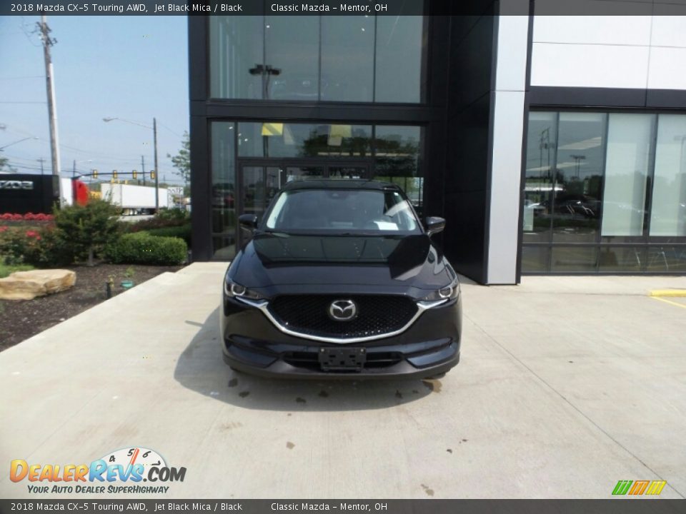 2018 Mazda CX-5 Touring AWD Jet Black Mica / Black Photo #1