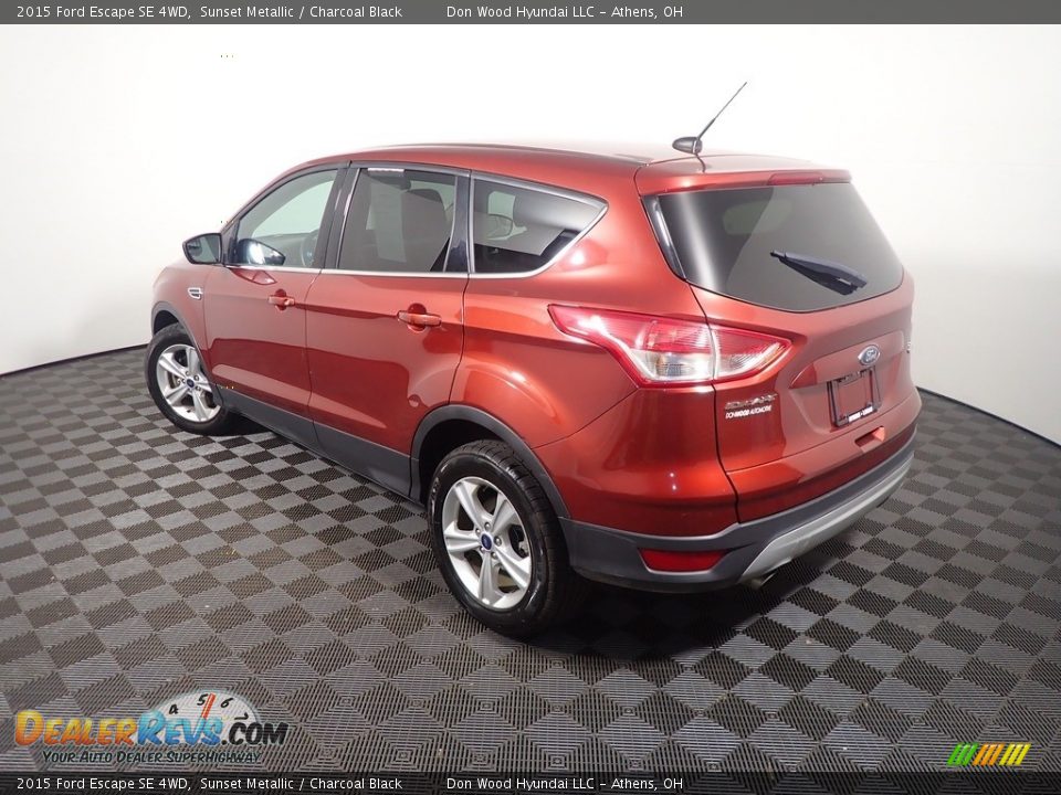 2015 Ford Escape SE 4WD Sunset Metallic / Charcoal Black Photo #12