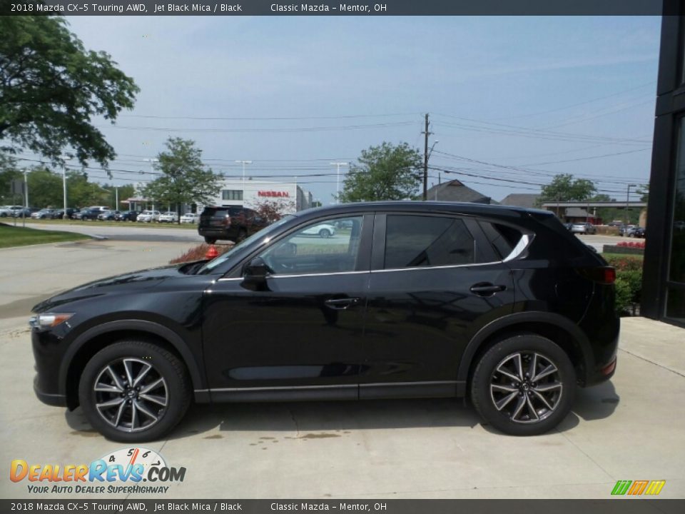 2018 Mazda CX-5 Touring AWD Jet Black Mica / Black Photo #2