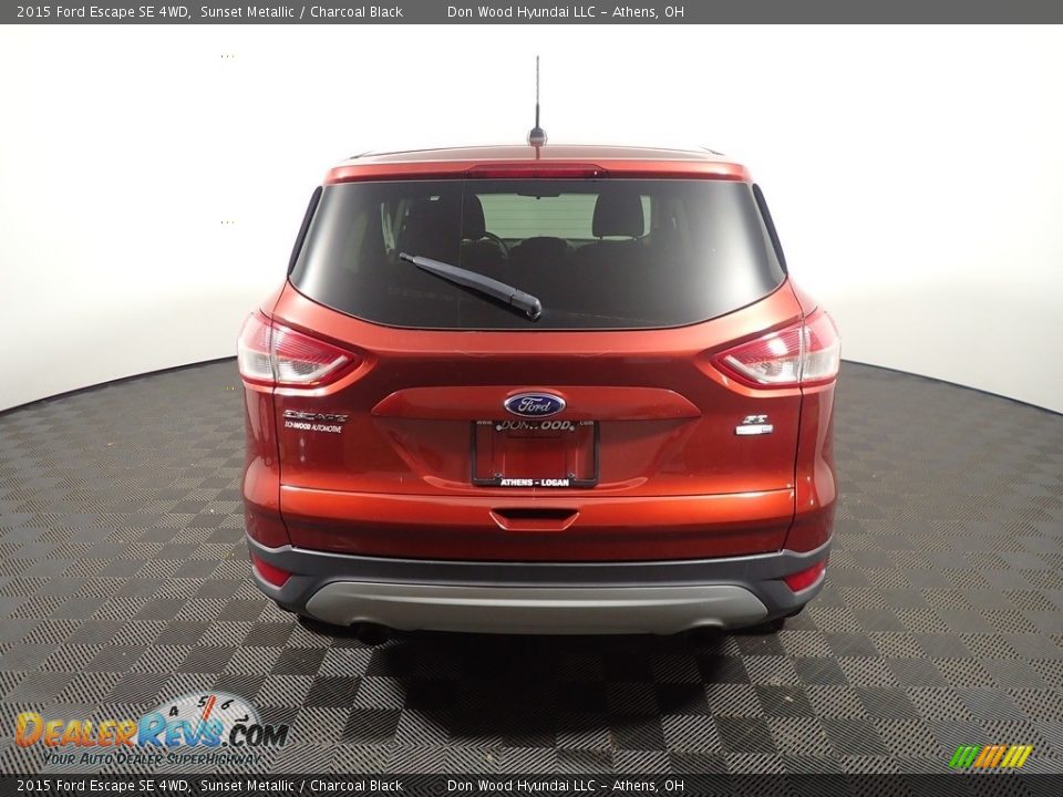 2015 Ford Escape SE 4WD Sunset Metallic / Charcoal Black Photo #13