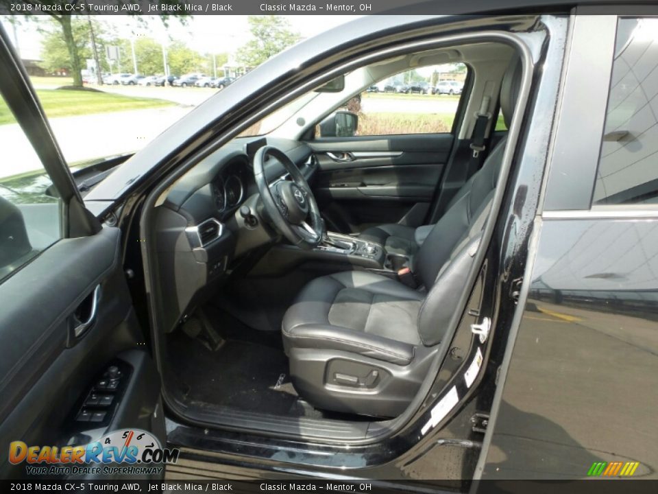 2018 Mazda CX-5 Touring AWD Jet Black Mica / Black Photo #3