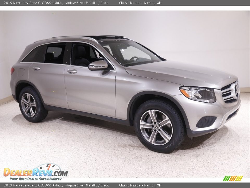 2019 Mercedes-Benz GLC 300 4Matic Mojave Silver Metallic / Black Photo #1
