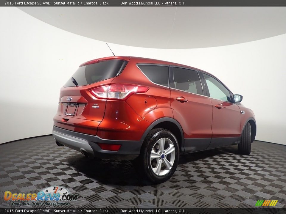 2015 Ford Escape SE 4WD Sunset Metallic / Charcoal Black Photo #16