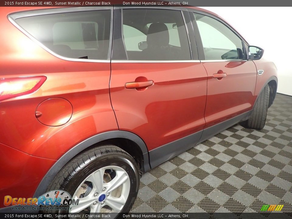2015 Ford Escape SE 4WD Sunset Metallic / Charcoal Black Photo #19