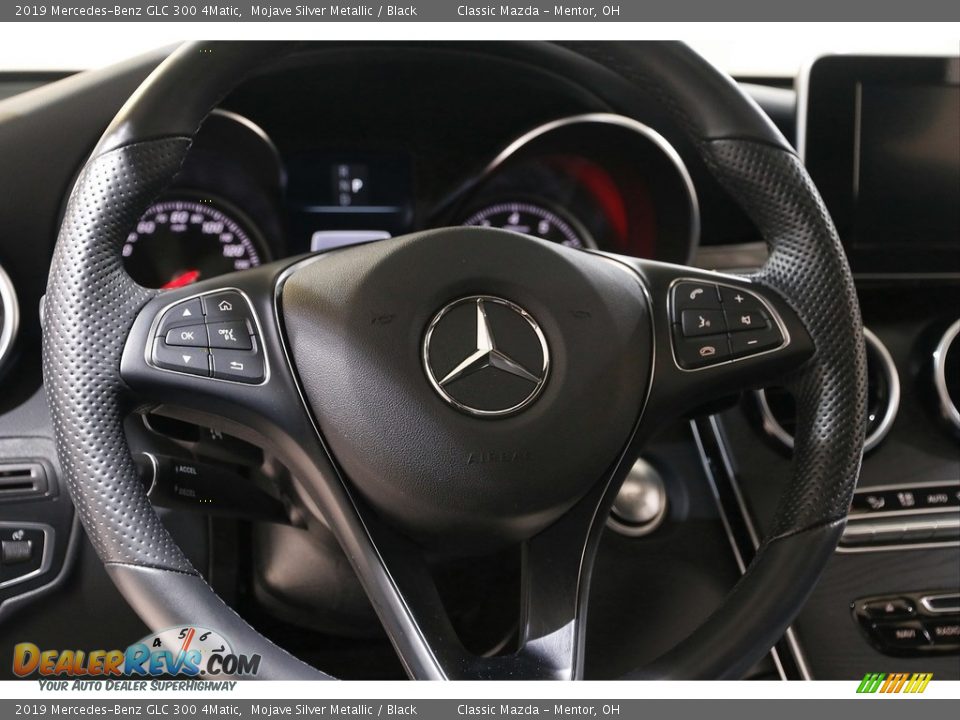 2019 Mercedes-Benz GLC 300 4Matic Mojave Silver Metallic / Black Photo #8