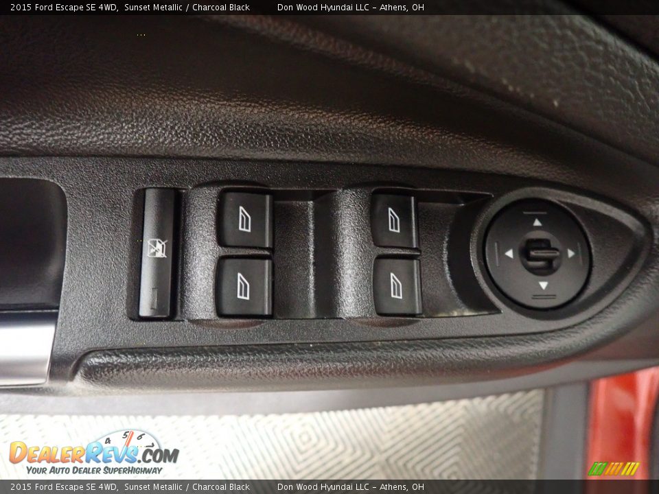 2015 Ford Escape SE 4WD Sunset Metallic / Charcoal Black Photo #22