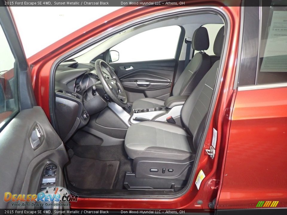 2015 Ford Escape SE 4WD Sunset Metallic / Charcoal Black Photo #23
