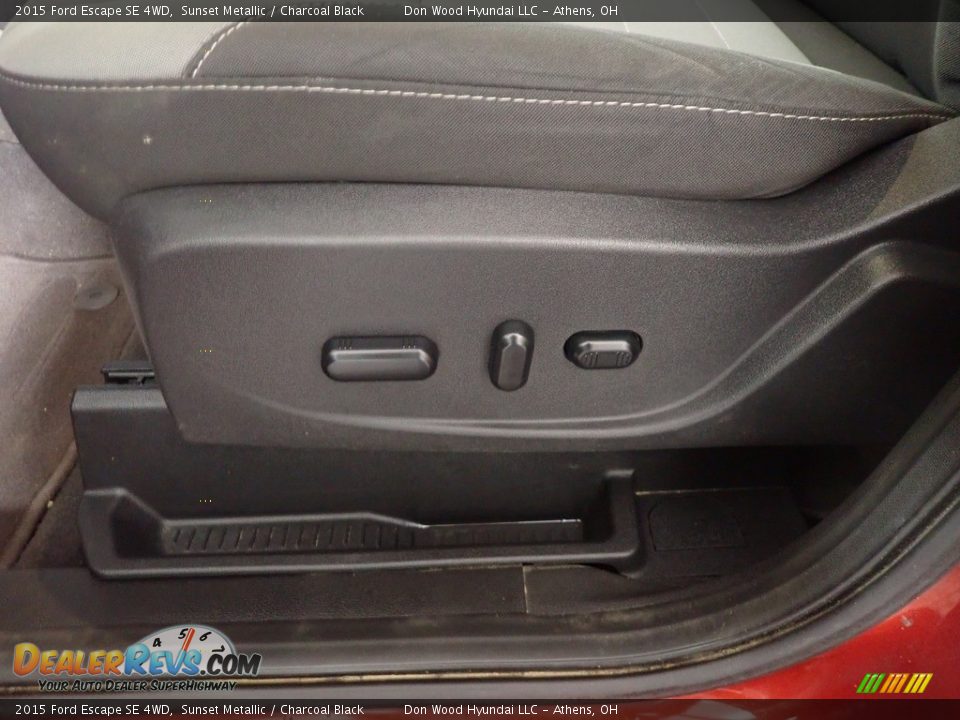 2015 Ford Escape SE 4WD Sunset Metallic / Charcoal Black Photo #24
