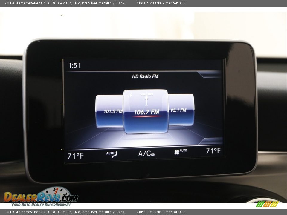 2019 Mercedes-Benz GLC 300 4Matic Mojave Silver Metallic / Black Photo #11