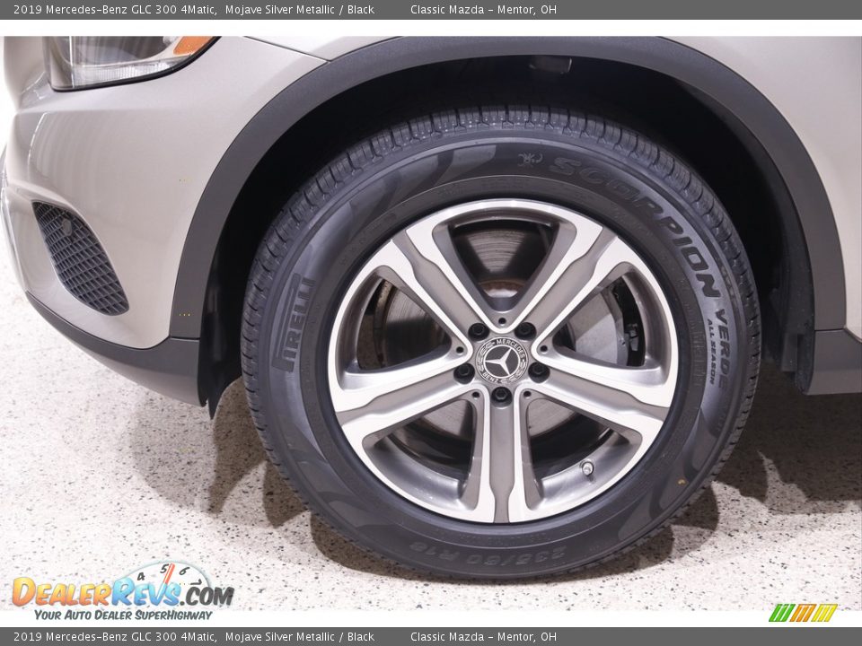 2019 Mercedes-Benz GLC 300 4Matic Mojave Silver Metallic / Black Photo #21