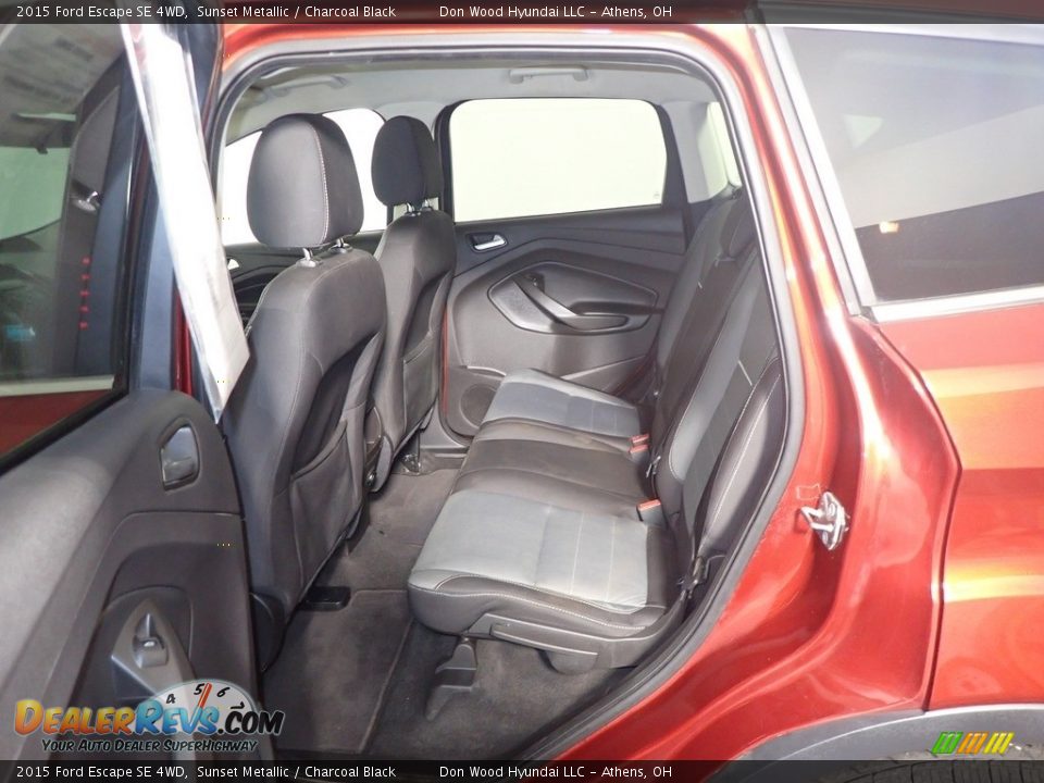 2015 Ford Escape SE 4WD Sunset Metallic / Charcoal Black Photo #36