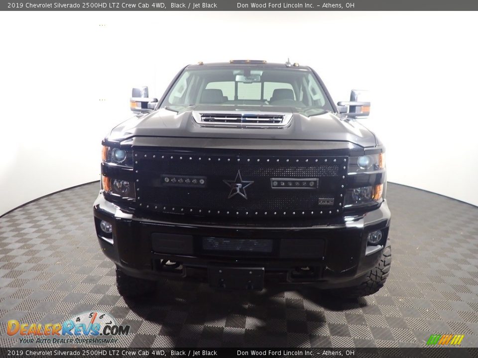 2019 Chevrolet Silverado 2500HD LTZ Crew Cab 4WD Black / Jet Black Photo #8