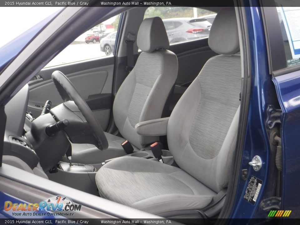 Front Seat of 2015 Hyundai Accent GLS Photo #9