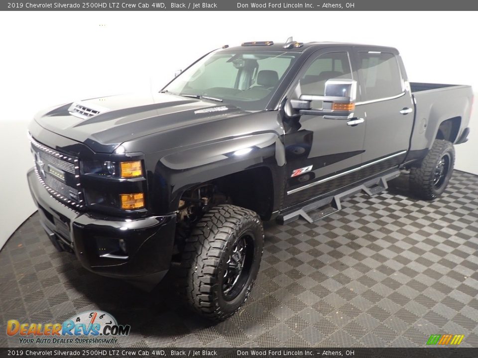 2019 Chevrolet Silverado 2500HD LTZ Crew Cab 4WD Black / Jet Black Photo #12