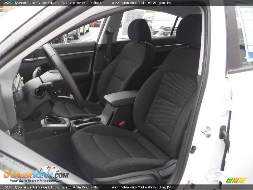 2020 Hyundai Elantra Value Edition Quartz White Pearl / Black Photo #15