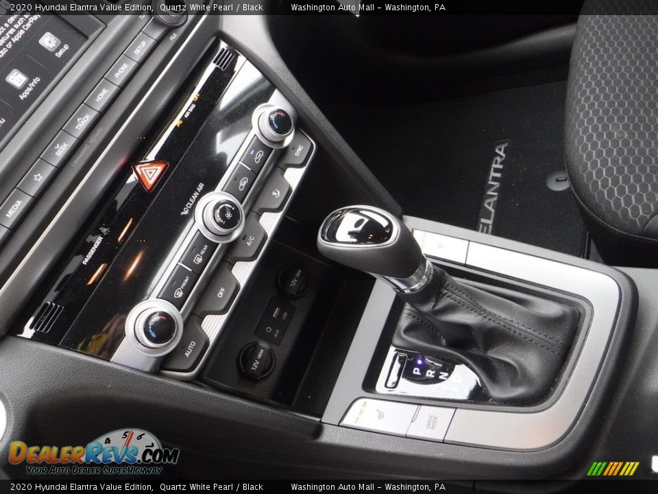 2020 Hyundai Elantra Value Edition Quartz White Pearl / Black Photo #17