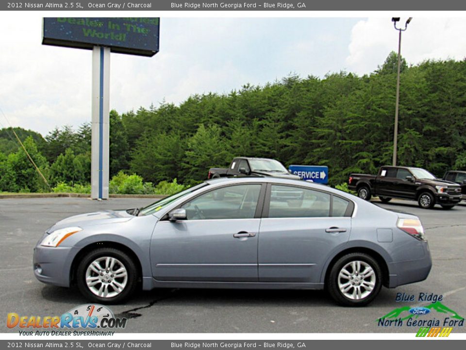 2012 Nissan Altima 2.5 SL Ocean Gray / Charcoal Photo #2