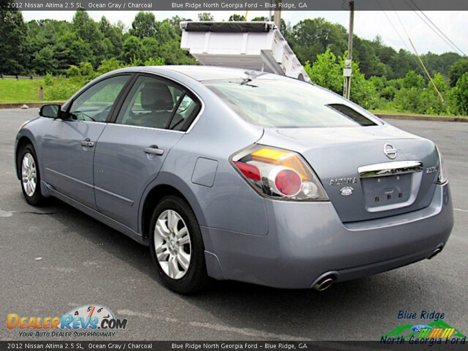 2012 Nissan Altima 2.5 SL Ocean Gray / Charcoal Photo #3