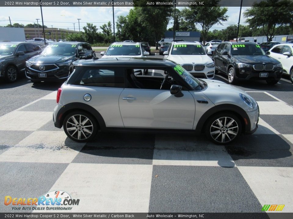 2022 Mini Hardtop Cooper S 2 Door White Silver Metallic / Carbon Black Photo #3