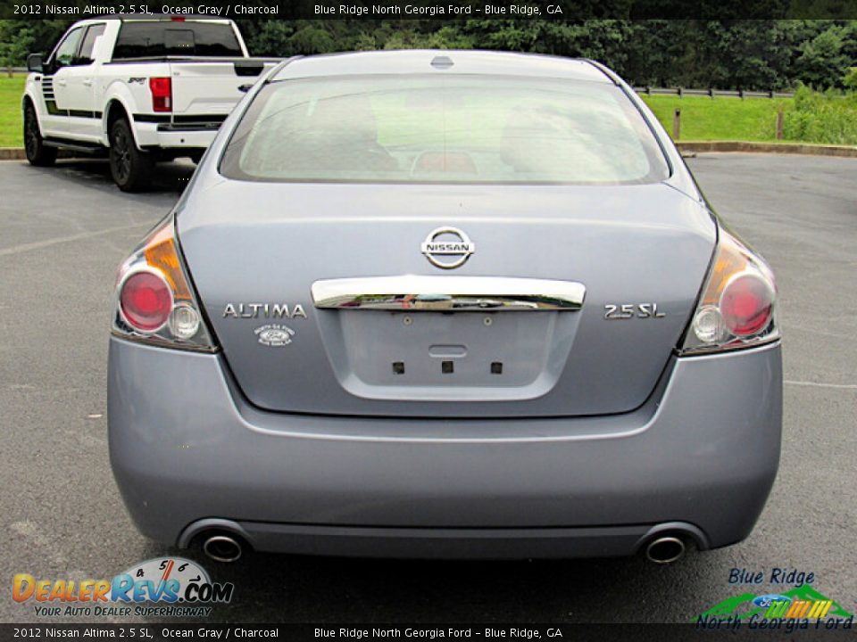 2012 Nissan Altima 2.5 SL Ocean Gray / Charcoal Photo #4