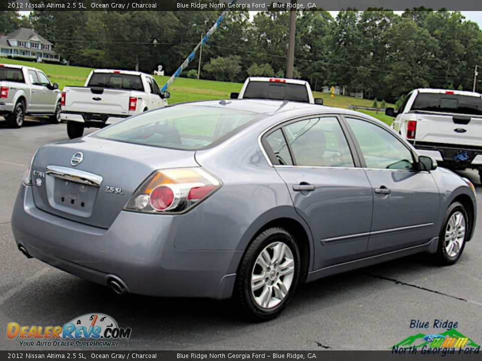 2012 Nissan Altima 2.5 SL Ocean Gray / Charcoal Photo #5