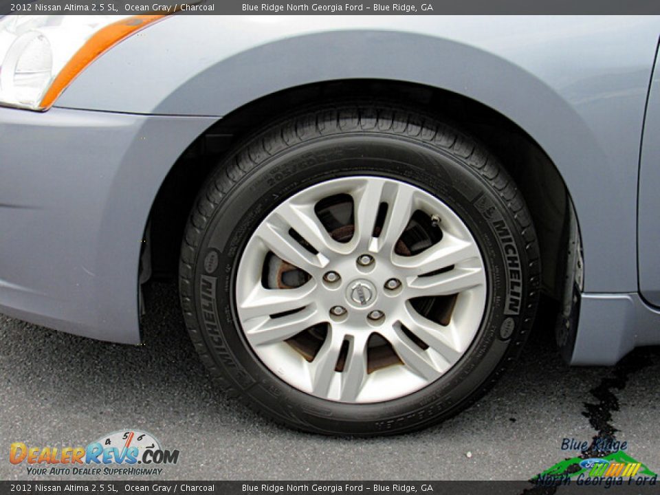 2012 Nissan Altima 2.5 SL Ocean Gray / Charcoal Photo #9