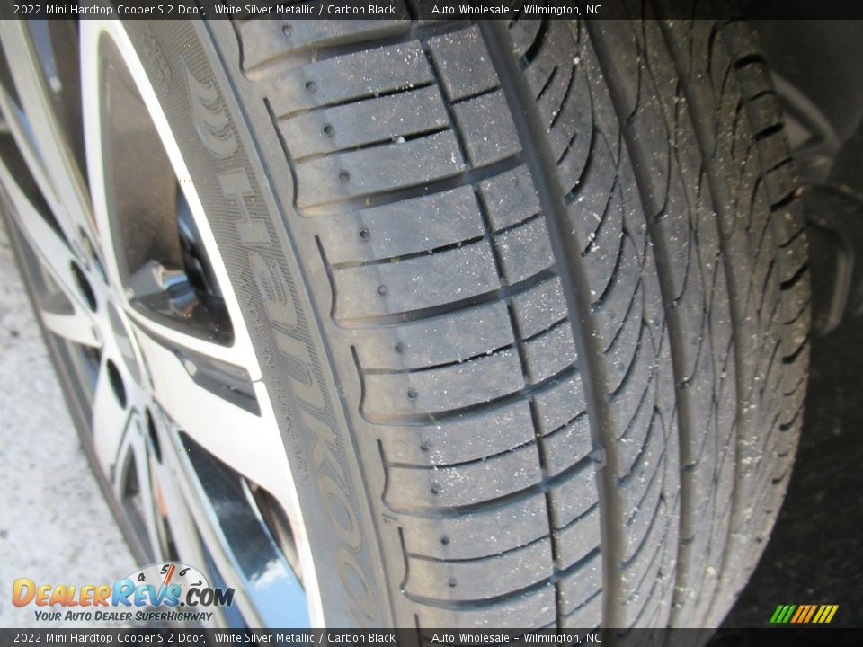 2022 Mini Hardtop Cooper S 2 Door White Silver Metallic / Carbon Black Photo #8