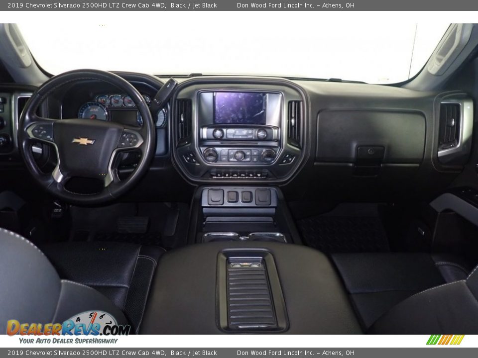 2019 Chevrolet Silverado 2500HD LTZ Crew Cab 4WD Black / Jet Black Photo #26