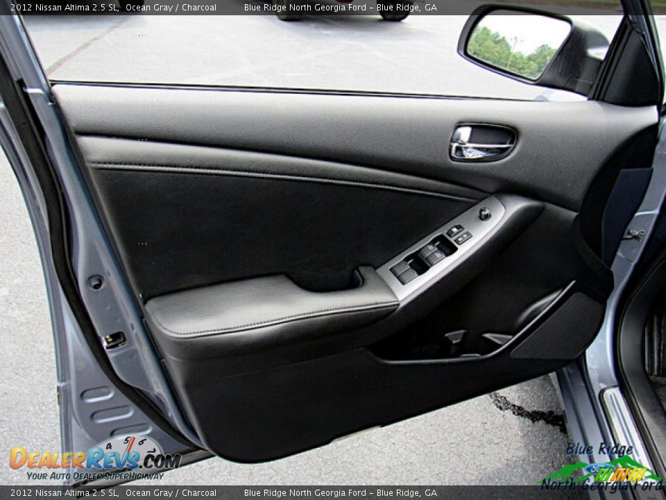 2012 Nissan Altima 2.5 SL Ocean Gray / Charcoal Photo #10