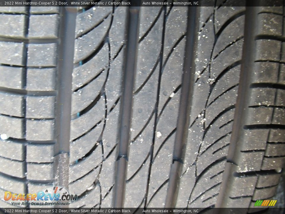 2022 Mini Hardtop Cooper S 2 Door White Silver Metallic / Carbon Black Photo #9