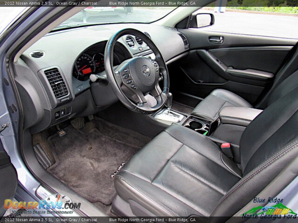 2012 Nissan Altima 2.5 SL Ocean Gray / Charcoal Photo #11