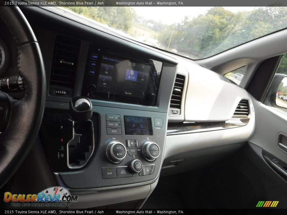 2015 Toyota Sienna XLE AWD Shoreline Blue Pearl / Ash Photo #4