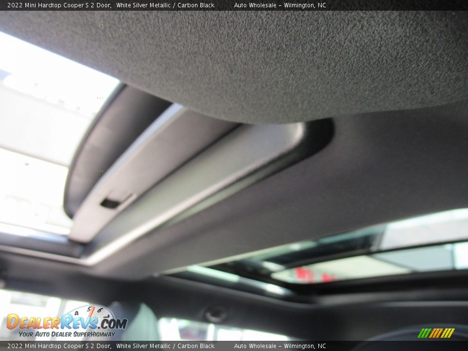 2022 Mini Hardtop Cooper S 2 Door White Silver Metallic / Carbon Black Photo #11