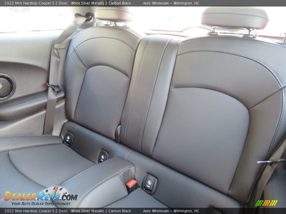 2022 Mini Hardtop Cooper S 2 Door White Silver Metallic / Carbon Black Photo #12