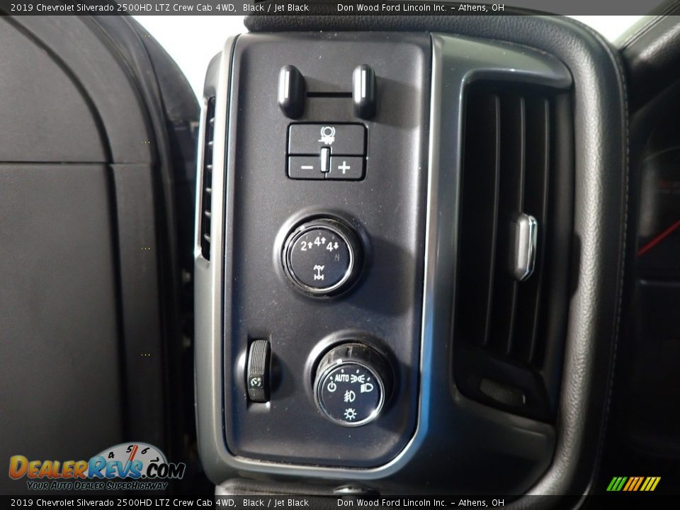 2019 Chevrolet Silverado 2500HD LTZ Crew Cab 4WD Black / Jet Black Photo #33