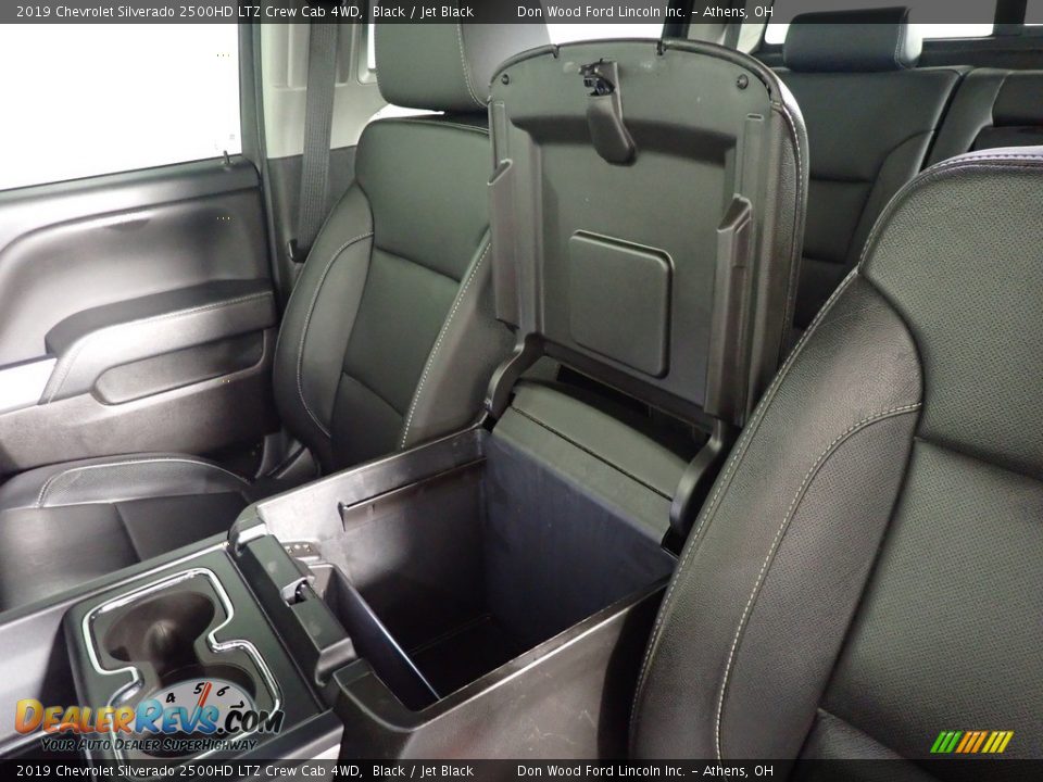 2019 Chevrolet Silverado 2500HD LTZ Crew Cab 4WD Black / Jet Black Photo #36