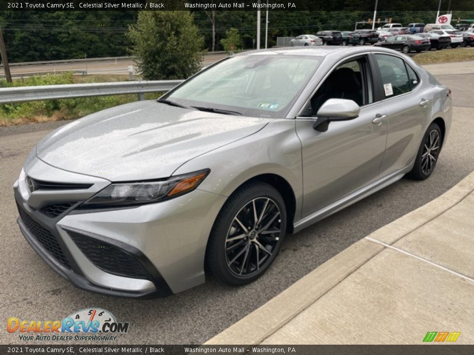 2021 Toyota Camry SE Celestial Silver Metallic / Black Photo #7