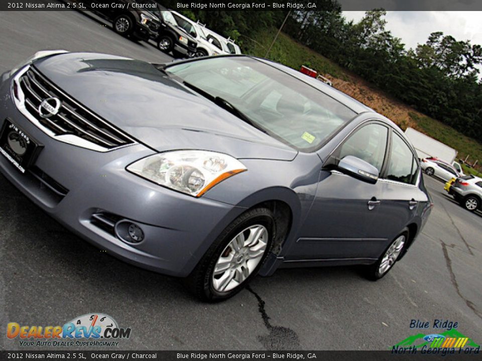 2012 Nissan Altima 2.5 SL Ocean Gray / Charcoal Photo #23