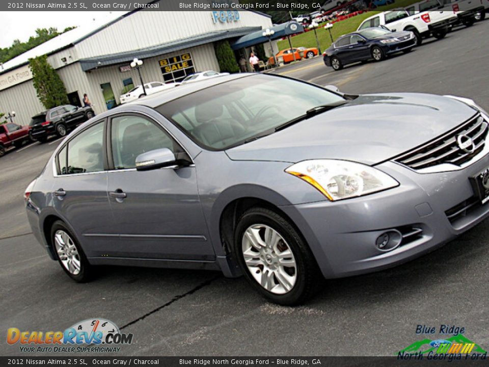 2012 Nissan Altima 2.5 SL Ocean Gray / Charcoal Photo #24