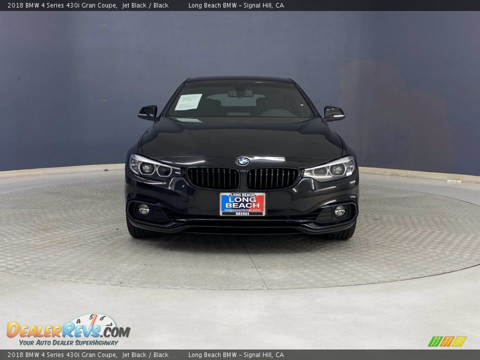 2018 BMW 4 Series 430i Gran Coupe Jet Black / Black Photo #2