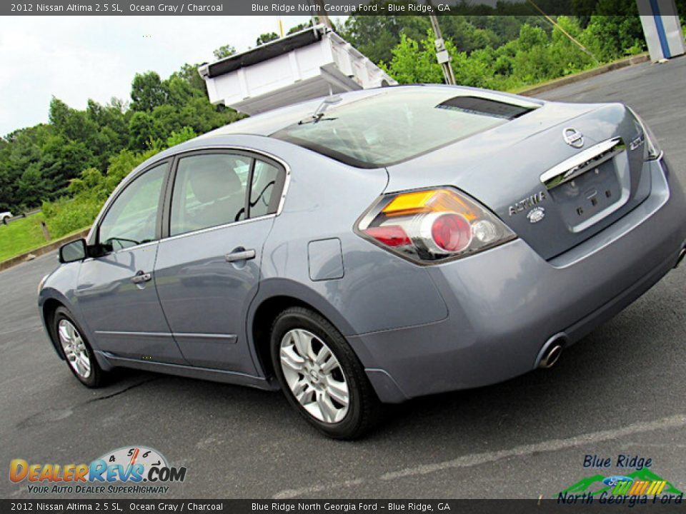 2012 Nissan Altima 2.5 SL Ocean Gray / Charcoal Photo #26