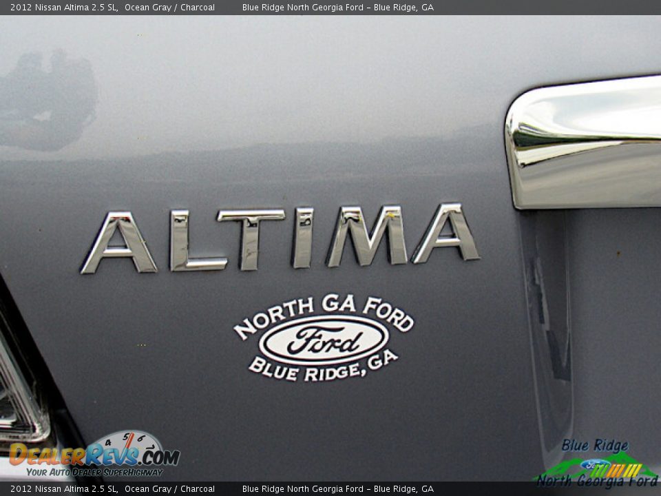 2012 Nissan Altima 2.5 SL Ocean Gray / Charcoal Photo #27