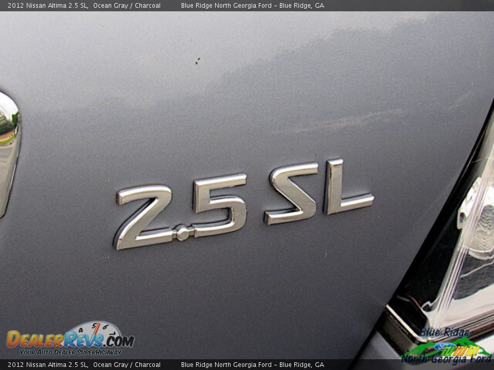 2012 Nissan Altima 2.5 SL Ocean Gray / Charcoal Photo #28