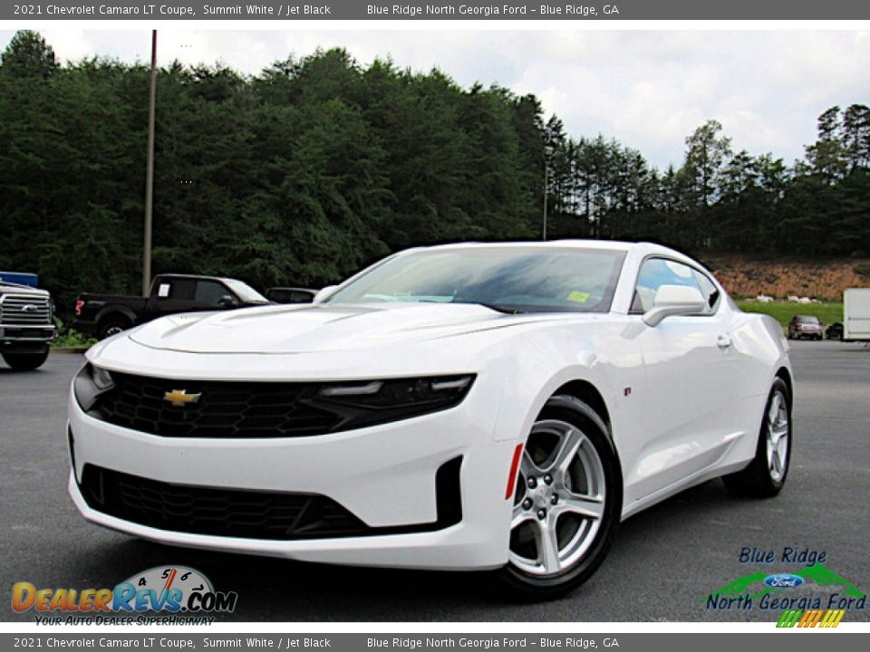 2021 Chevrolet Camaro LT Coupe Summit White / Jet Black Photo #1